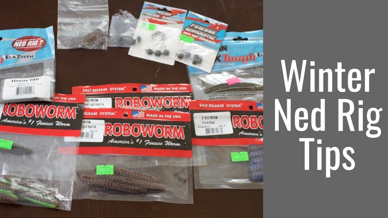 Winter Ned Rig Tips & Tricks!!!