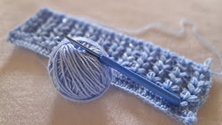 Absolutely Amazing Crochet Stitch | Puff Stitch V Crochet Pattern