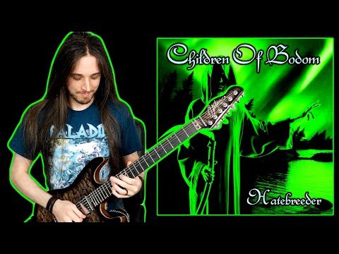 Children Of Bodom - Bed Of Razors Solo Cover (Garrett Peters)
