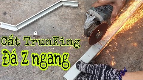 Hướng Dẫn Cắt Máng Điện Trunking Chữ Z - Cắt Trunking