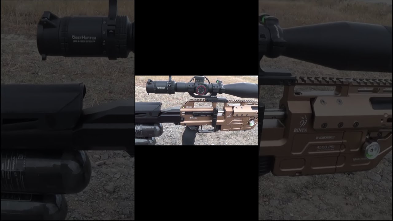 1 000 Yard MOA Air Rifle BinTac MCAR Airgunhunting Airgunshooting Hunting