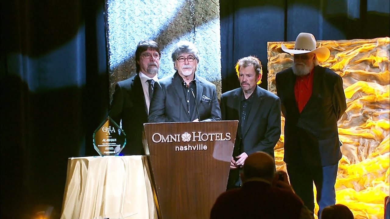 Alabama Receives the T.J. Martell Foundation Lifetime Entertainment Achievement Award