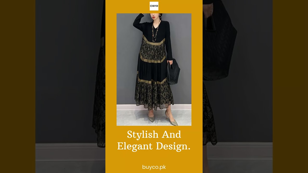 Chic Black Tulle Dress