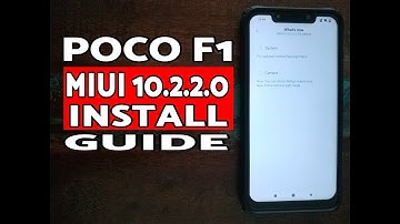 Poco F1 How to Update/Install MIUI 10.2.2.0 Stable Android 9.0 Pie