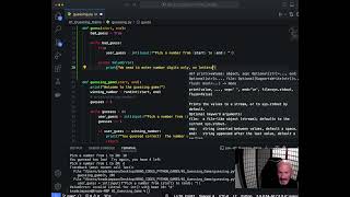 Python Terminal Games - Guessing Game Helper Function