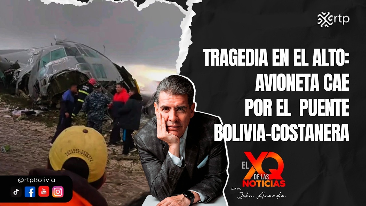 Avión Hércules cae por el puente Bolivia - Costanera l El XQ de las noticias| 27-02-2026