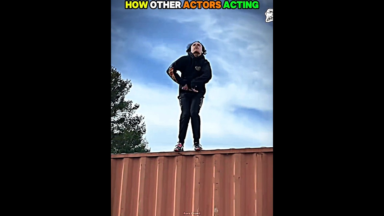 How Other Actors Acting Vs This Man ☠️ 