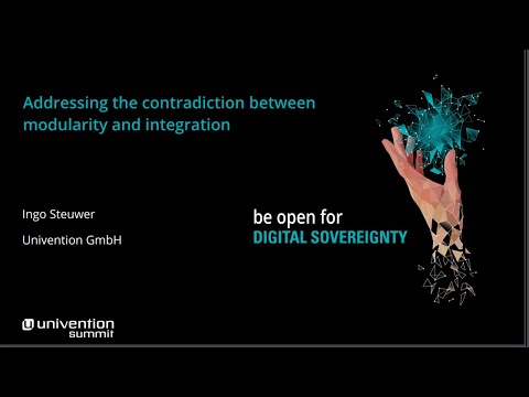 Addressing the contradiction between modularity and integration - Ingo Steuwer