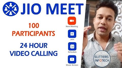 Jio Meet | INDIAN Video Conferencing App | Jio Meet better than ZOOM? | Glitters Infotech