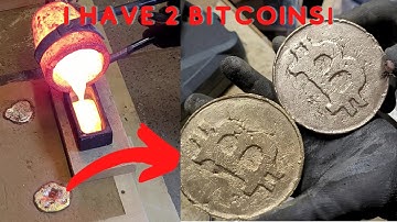 I have 2 bitcoins! - Devil Forge - Metal melting - ASMR