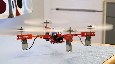 I Making a Drone with Lego Motors and Propellers