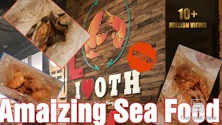 SEA FOOD AT "OFF THE HOOK"   ABU DHABI