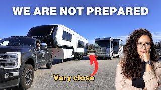 FORD F350 Hauling 15k LBS Brinkley RV: What Could Go Wrong?!
