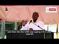 PRESIDENT MUSEVENI EBOLA OUTBREAK SPEECH IN AFRICA