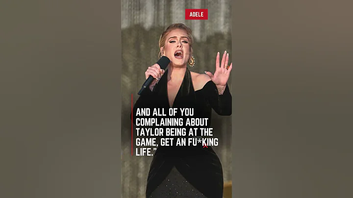 Adele's fiery defense of Taylor Swift's NFL magic .