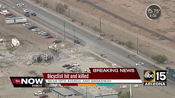 Bicyclist killed in south Phoenix crash