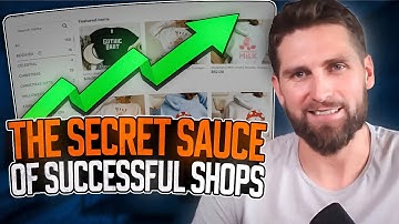 How successful shops succeed - modeling other shops