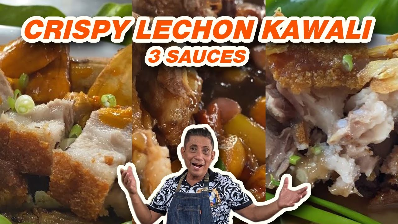 CRISPY LECHON KAWALI IN 3 SAUCES | CHEF BOY LOGRO