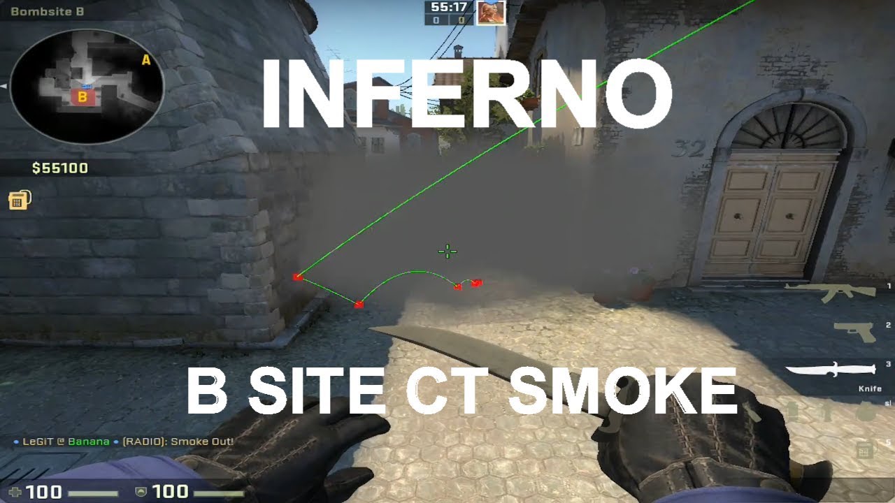 6 Ways to Smoke Inferno B Site CT
