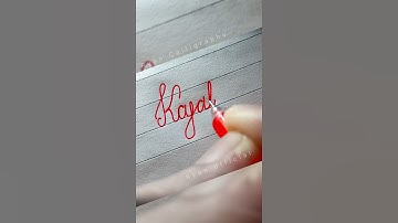 Name in cursive handwriting #cursive #ytshorts #handwriting