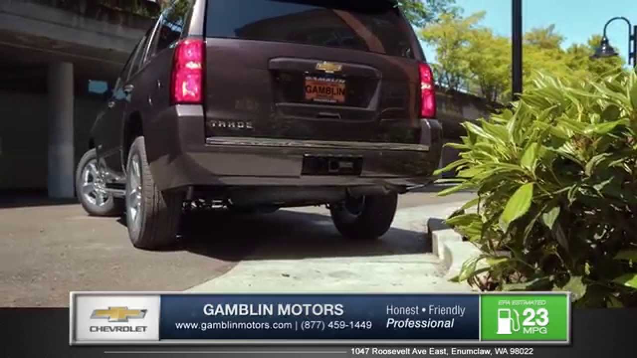 2015 Chevy Tahoe Review | Gamblin Chevrolet in Enumclaw, WA