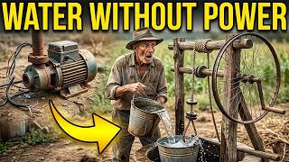 $9 Rope Pump Makes Deep Well Water Endless — Pump Makers Panic