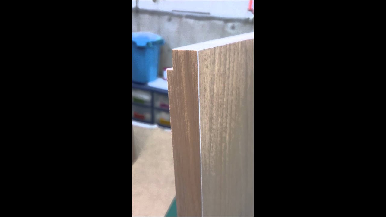 ふすまの溝を使用して洋風建具へ交換が出来ます Youtube