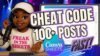 Famous Canva Sheets Trick to Make a Month of Content Fast! Wealth