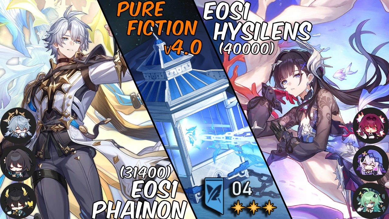 E0S1 Phainon & E0S1 Hysilens // Pure Fiction v4.0 Stage 4 (71400 Score) // Honkai: Star Rail