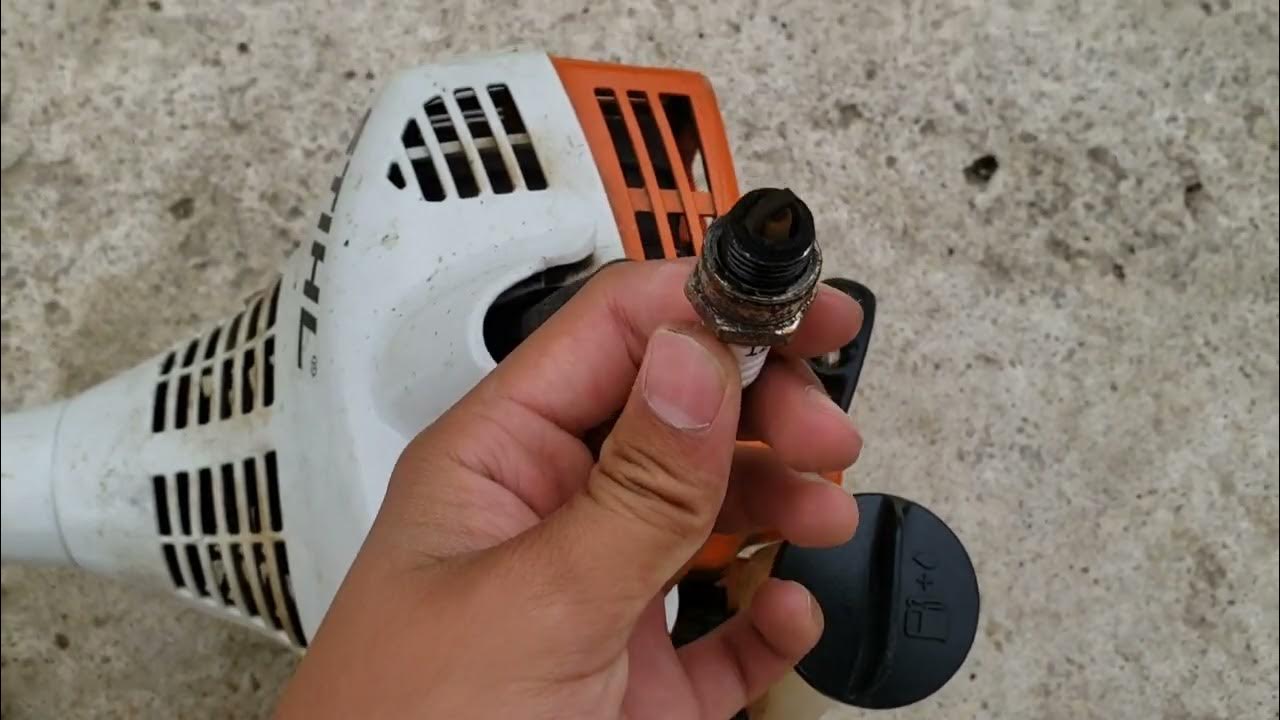 TUTORIAL cómo DESAHOGAR MAQUINA de cortar pasto (Stihl fs55) Pablo RG