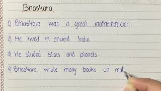 10 Lines On Bhaskara In English Discover The Genius Behind Ancient Indian Mathematics