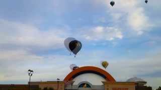 Albuquerque International Balloon Fiesta - Flight Of The Nations 2014 - Time Lapse