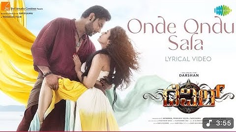 Onde ondu sala |Devil Kannada song #challengingstardarshan #Rachanarai #Kannadasongs #DBoss #Kannada