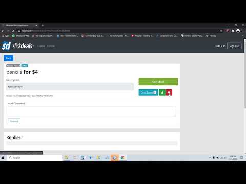Slickdeal project demo