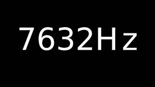 Speaker Sound Test 7632Hz