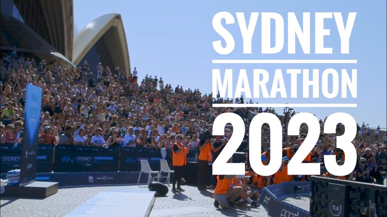 Sydney Marathon 2023 || Cinematic DSLR camera Canon 5DMIV