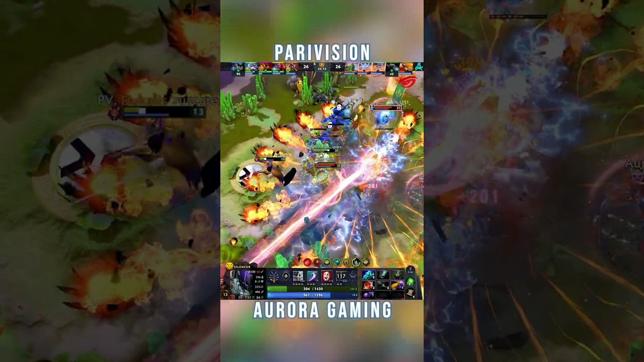 Dota2 Tournament Highlights Vol.73 #PARIVISION #AuroraGaming #DreamLeagueDota2 #dota2 #dota2clips