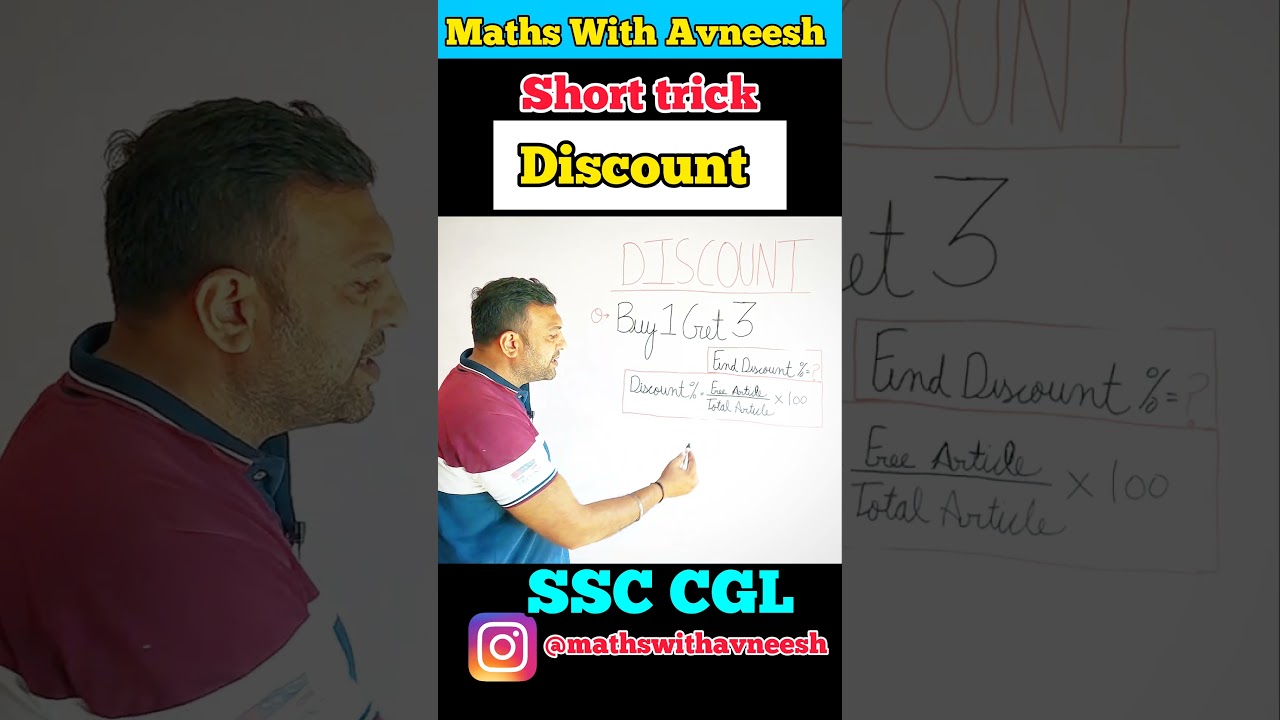 Buy 1 get 3 Discount Question For SSC-CGL 