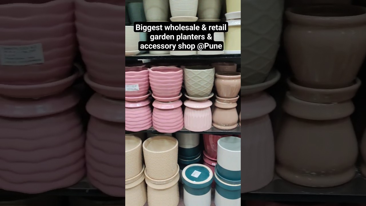 Pune's Biggest Garden Pots and accessory Shop at Loni kalbhor. (Wholesale as well as retail)