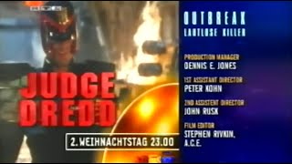 25.12.1997 RTL Abspann und Werbung nach Outbreak , Anfang Timecop