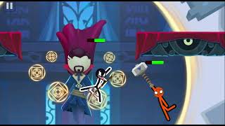 playing stickman clash (crazy games) screenshot 5