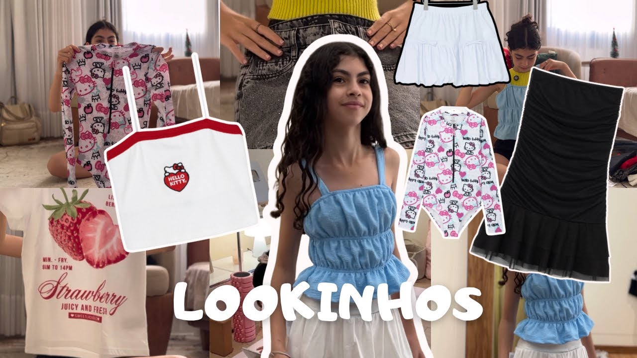 Comprinhas de Looks 12/14 anos  da Renner 