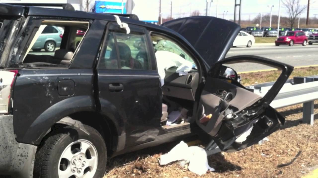 Two injured in crash on Elktonarea highway YouTube