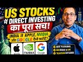US Stocks में Direct Investing का पूरा सच! India से Apple, Nvidia, Google कैसे खरीदें?