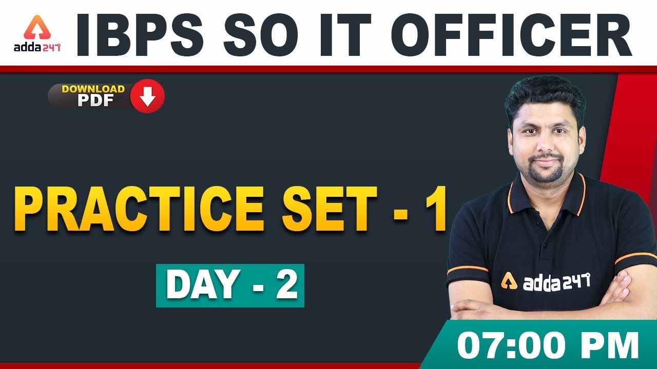 IBPS SO IT Officer 2019 | Computer Awareness | Practice - Set 1 (Day 2)