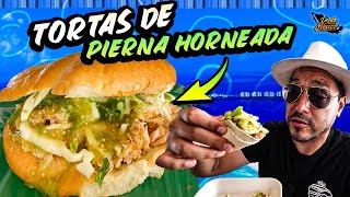 Las TORTAS DE PIERNA EN HORNO del MERCADO 23