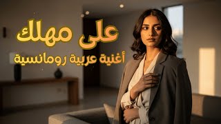 على مهلك أغنية عربية رومانسية أداء صوتي بالذكاء الاصطناعي