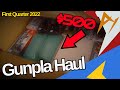 Gunpla Haul First Quarter 2022 Unboxing