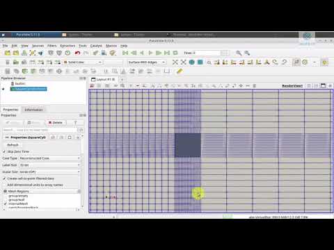 OpenFOAM Chapter 4 (Section 5): Run blockMesh + Debug Errors (controlDict, polyMesh, hex fixes)