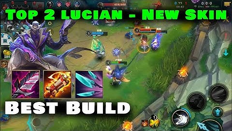 Top2 Lucian Tốc chiến 22100 điểm tướng | Build đồ hot nhất hiện nay cho Lucian và Skin Hàng Hiệu mới